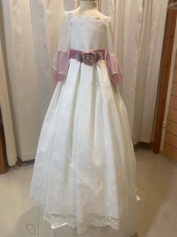 Vestido comunión 6400 talla 9/110